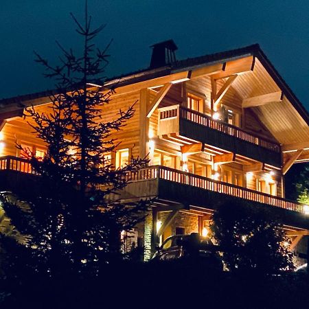 Chalet & Spa Alpaga Manigod Kültér fotó