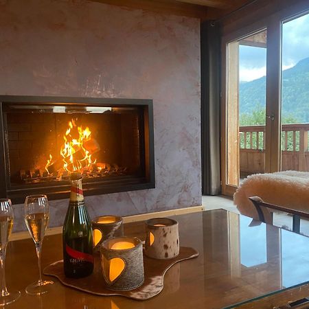 Chalet & Spa Alpaga Manigod Kültér fotó