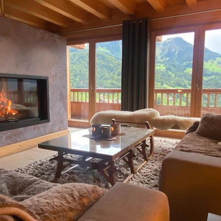 Chalet & Spa Alpaga Manigod Kültér fotó