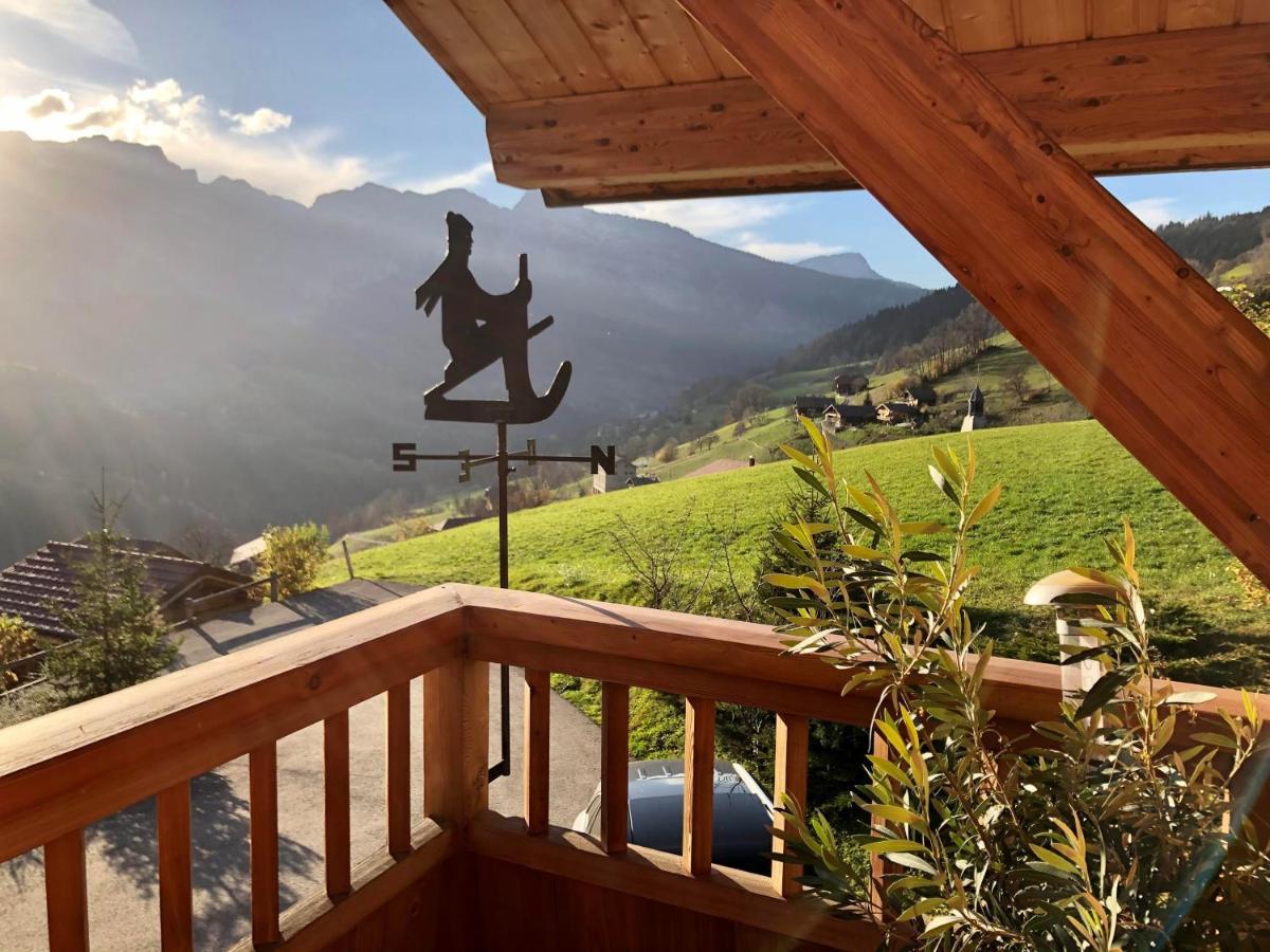 Chalet & Spa Alpaga Manigod Kültér fotó