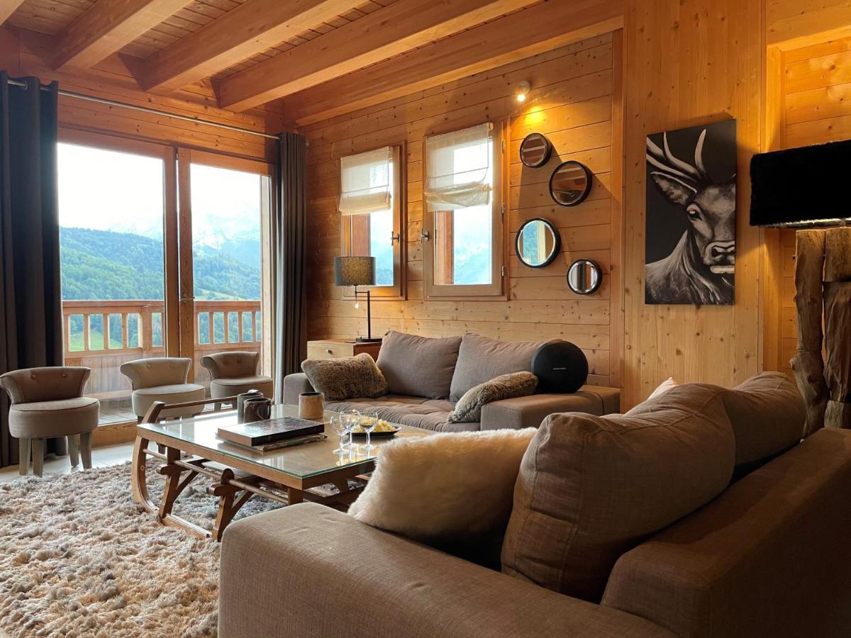 Chalet & Spa Alpaga Manigod Kültér fotó