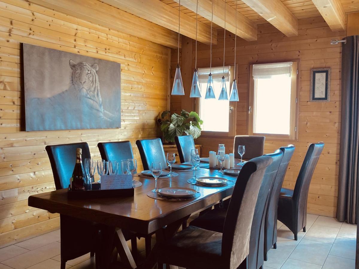 Chalet & Spa Alpaga Manigod Kültér fotó
