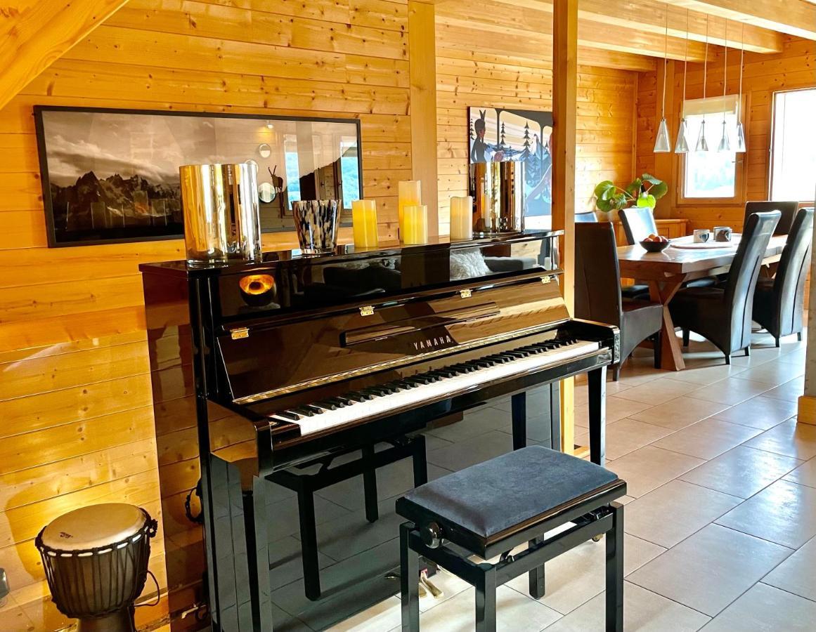 Chalet & Spa Alpaga Manigod Kültér fotó