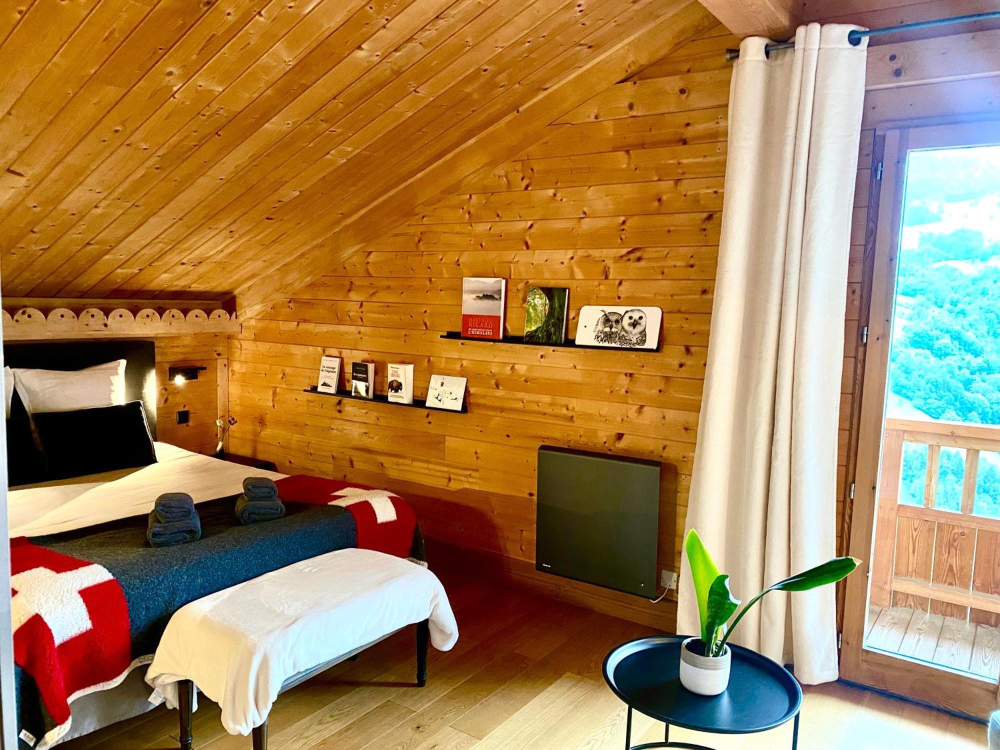 Chalet & Spa Alpaga Manigod Kültér fotó
