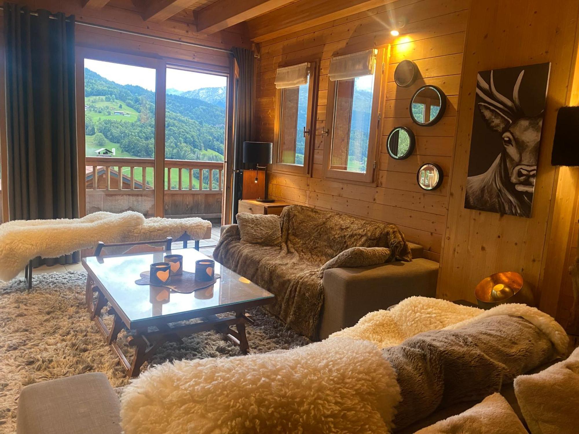 Chalet & Spa Alpaga Manigod Kültér fotó