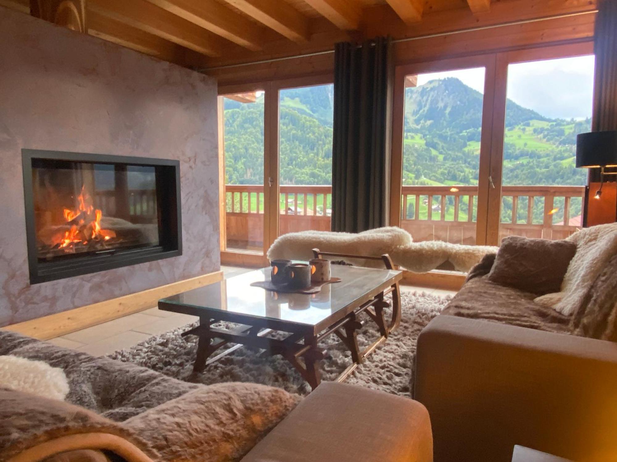 Chalet & Spa Alpaga Manigod Kültér fotó